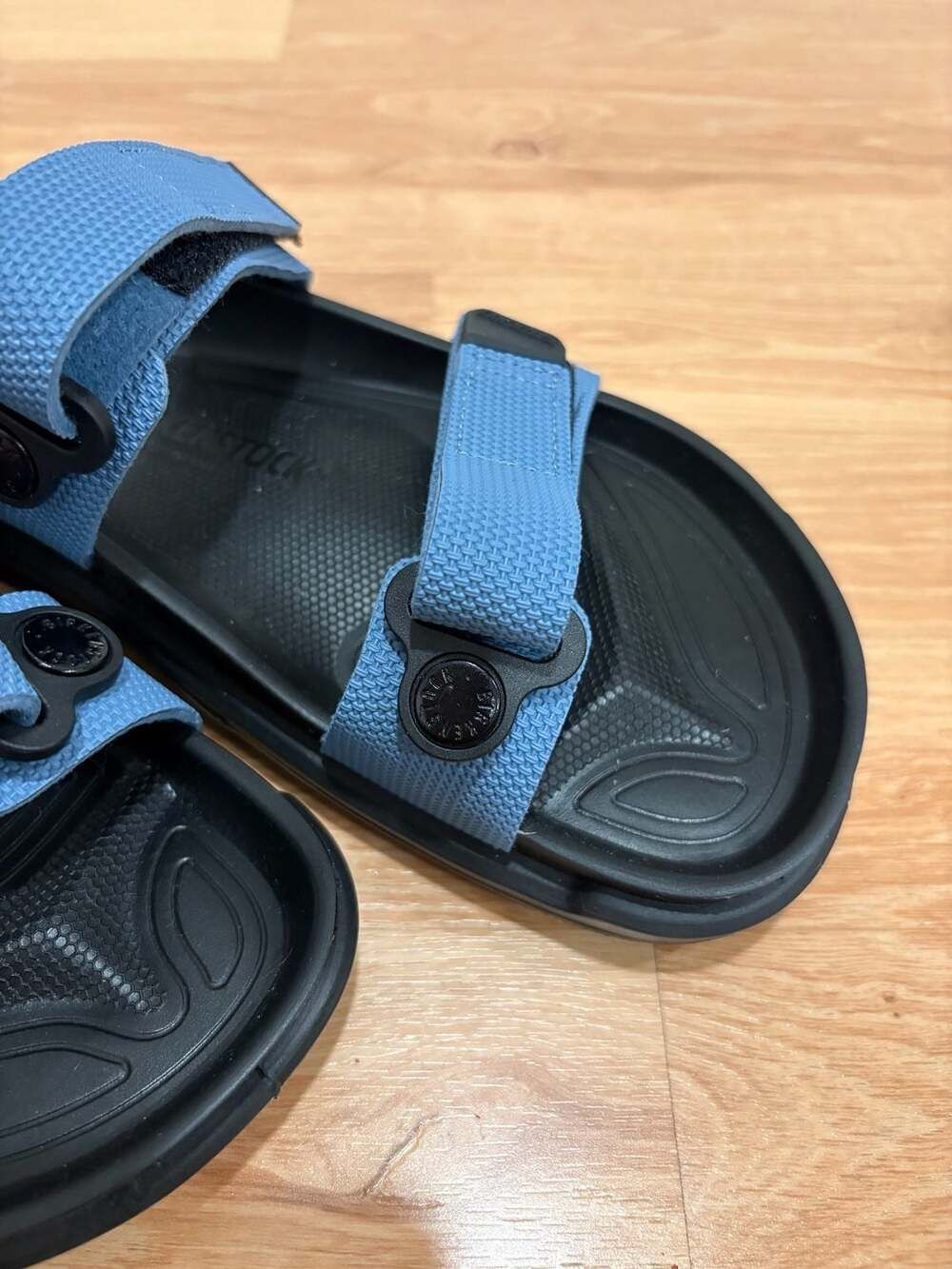 Birkenstock Mogami Terra Elemental Blue Sandals Size 38 - Picture 2 of 6